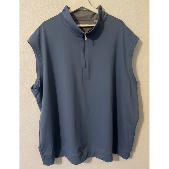 Westport Lifestyle Golf Vest Sleeveless 1/4 Zip Pullover Athletic 3XB - Picture 1 of 9